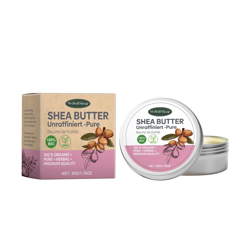 Crema per la cura della pelle al burro di karité, idratante, pelle secca, morbida e lucida, nutriente ed elastica_voghion.com