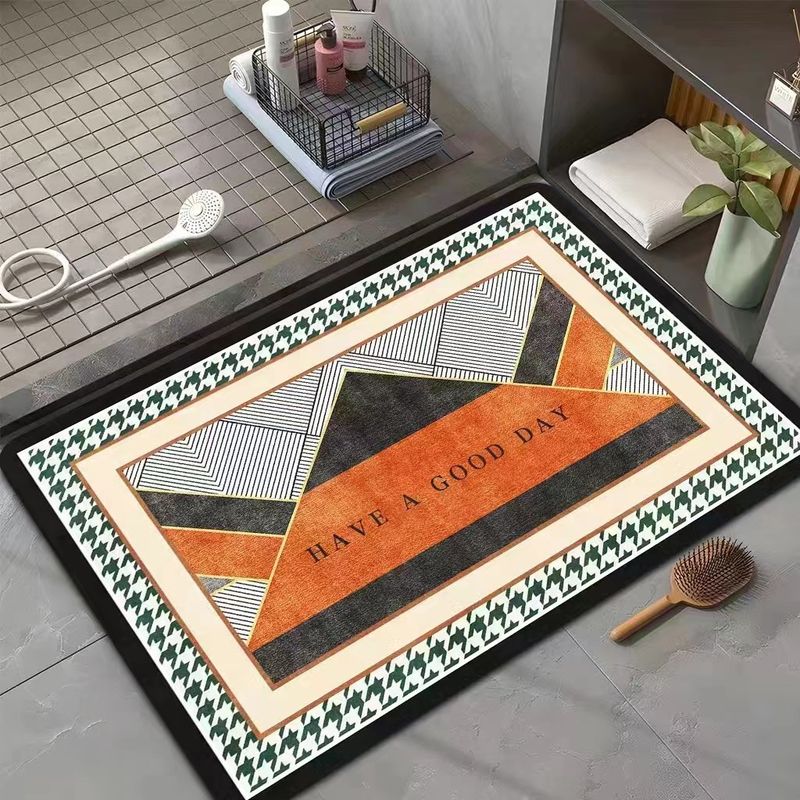 New Diatomaceous Earth Absorbent Mat For High-end Home Floor Mats, Dirt Resistant Bathroom Anti Slip Mats_voghion.com