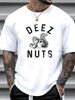 Maglietta da uomo Deez Nuts, divertente scoiattolo, ghianda, scherzo per adulti, maglietta per ragazzi, da indossare tutti i giorni, abbigliamento estivo da strada, moda, abiti firmati_voghion.com