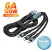 3in1 I FAST CHARGER USB Charging Cable For USB; Type C; IPhone_voghion.com