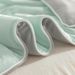 Class A Baby Safe Cooling Blanket Dual Sided Ice Silk Antibacterial Machine Washable Ultra-Light Summer Duvet For AC Rooms_voghion.com