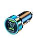 Car Chargers Super Fast Charge PD+QC3.0 Alloy Digital Display Multi Function 66W_voghion.com