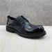 Thick Bottom Spring Lace-up Wear-Resistant Business Big Head Leather Shoes_voghion.com