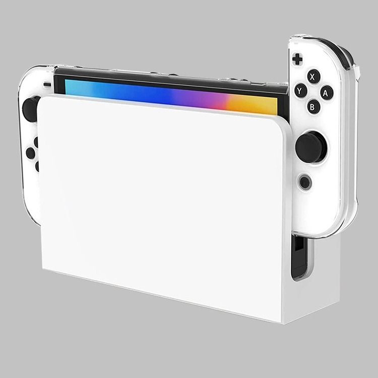 Passend für Switch OLED-Gehäuse, komplett aus weichem TPU in mattierter Farbe, personalisierte Anti-Drop-Schutzhülle_voghion.com