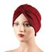 New thickened elastic headscarf hat ethnic style cross twist hat fashionable and versatile headscarf warm hat_voghion.com