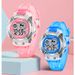 SYNOKE Reloj digital electrónico deportivo para niños, resistente al agua, multifunción, con luz de siete colores, ideal como regalo_voghion.com