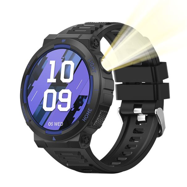 Cross Border KT75 Smartwatch Bluetooth Call LED Lighting Music Health Sleep Monitoring Exercise Multifunctional Table_voghion.com