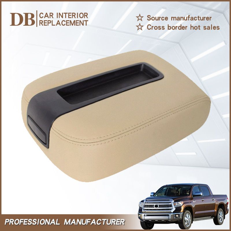 Suitable for 2007 2014 Chevrolet GMC armrest box leather cover special car dedicated middle storage box armrest cover leather_voghion.com