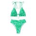 Maillot de bain bikini sexy imprimé String Bikini Hot Spring Beach maillot de bain pour les femmes_voghion.com