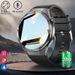 ET456 ECG Smartwatch With Heart Rate, Sleep Monitoring, Blood Oxygen & NFC – Waterproof Fitness Tracker For IOS, Compatible With IPhone_voghion.com