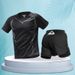 Combinaison de sport pour homme, tenue de marathon, short professionnel d'été à manches courtes, vêtements d'entraînement et de fitness à séchage rapide_voghion.com