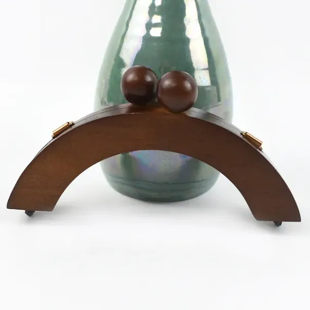 Deepeel Taschengriff aus Holz, 14/20 cm, Geldbörsenrahmen, Kussverschluss für Handtaschen, Geldbörse, DIY, handgefertigte Nähklammern, Taschen_voghion.com