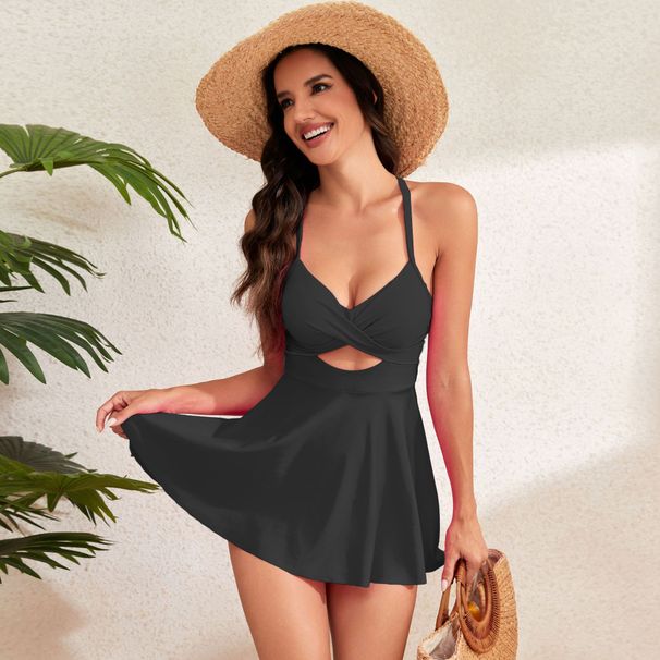 Damenbekleidung Rock Badeanzug Tankini Bikini_voghion.com