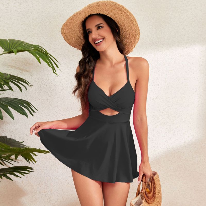 Naisten vaatteet Hame Uimapuku Tankini Bikinit_voghion.com