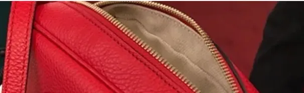 Borsa a tracolla singola in vera pelle da donna classica con patta, tracolla e nappe, per fotocamera o cellulare, 308364_voghion.com