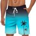 Herrenbekleidung Neue Herren-Badehose Hawaiianischer Badeanzug aus Netzstoff Badeanzug Strandshorts mit Taschen_voghion.com