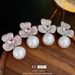 Damenohrringe Perlenohrringe Nischendesign funkelnde Diamantblumen-Temperamentohrringe für Frauen 2023 neue Ohrringe High-End_voghion.com