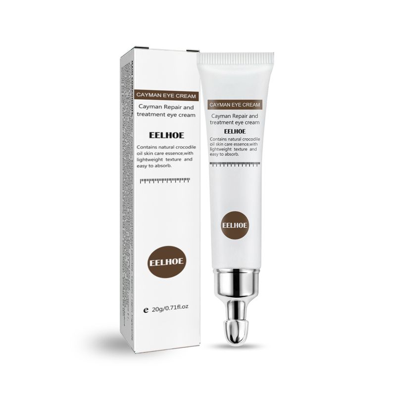EELHOE Cremă de ochi reparatoare cu esență de ulei de jojoba, efect de fermitate și lifting, iluminare a liniilor negre și cercurilor_voghion.com