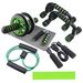 Conjunto de 7 ruedas abdominales para flexiones en casa, multifuncional, deportivo, entrenamiento integral, fitness_voghion.com