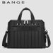 Black Label High End Business Texture Men's Portable Briefcase Travel Women's Commuter Computer Bag Shoulder Bag_voghion.com