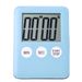 3 pezzi grande display digitale LCD timer da cucina quadrato orologio da cucina conto alla rovescia sveglia orologio magnetico cronometro orologio timer#W_voghion.com