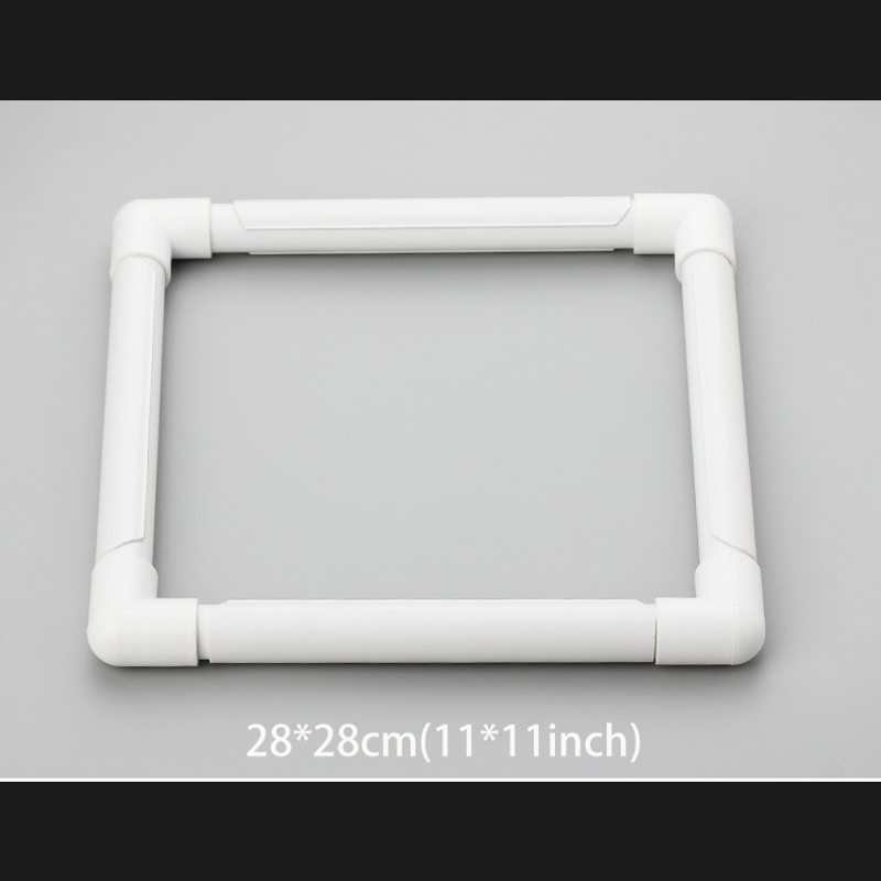 Cross  Tools Clip-on Embroidery Bandage Multi-Size Square Embroidery Stand Embroidery Frame 1pc_voghion.com