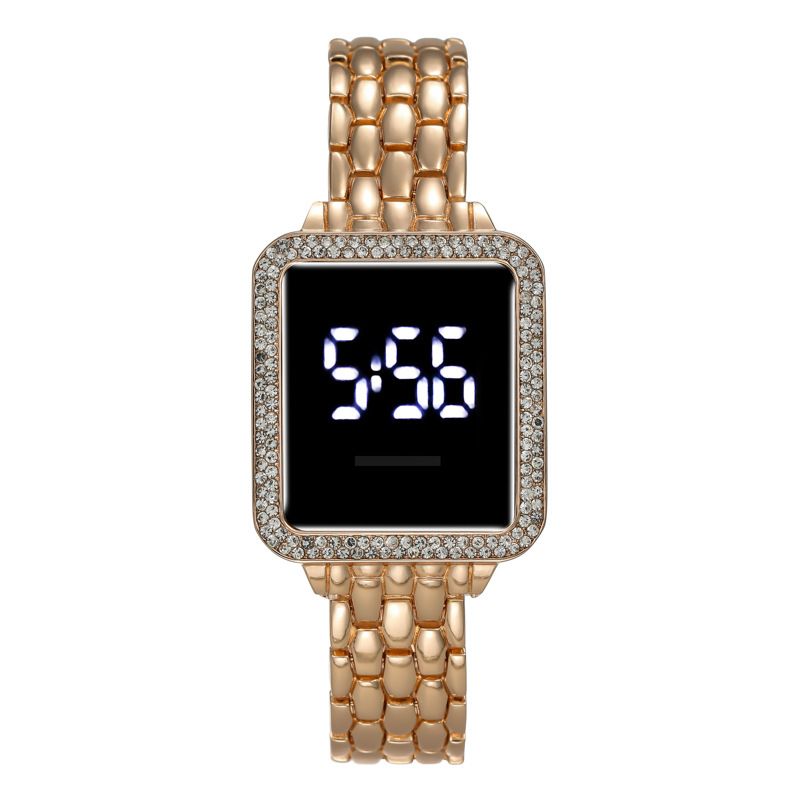 LED Watch Touch Screen Square Student Digital Display Fashion Trend Men's Women's Watches Work Daily Leisure Anniversary Birthday Valentine's Day Gift_voghion.com