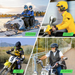 Creative Cool Helmet Headset Soft Hard Mark Matching Rider Motorcycle Waterproof Bluetooth Wireless_voghion.com