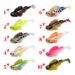Esca artificiale Dieci colori Esca morbida in silicone Mini T Tail Piombo Pesce 6cm8g Anti-sospeso Pesce che salta sul fondo Esca per spigole con bocca rovesciata_voghion.com