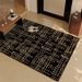 Home Textile Small Fragrance Style Entrance Door Mat High End Light Luxury Entrance Porch Foot Mat Wool Coffee Table Mat Bedside Carpet_voghion.com