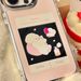 Unbeatable Quality Saycheese Soft Tissue Joint Name Lying Flat Dog Pink Cute Ins Style Edge Covered Mirror Drop-Resistant Mobile Phone_voghion.com