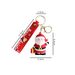 Coppia di piccoli regali creativi e squisiti, portachiavi per auto con ciondolo a forma di bambola di Babbo Natale, cartone animato e carino._voghion.com