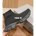 Paris 3Xl Dad Unisex Speed Shoes, Couple's Thick Soled High Rise Sock Boots_voghion.com