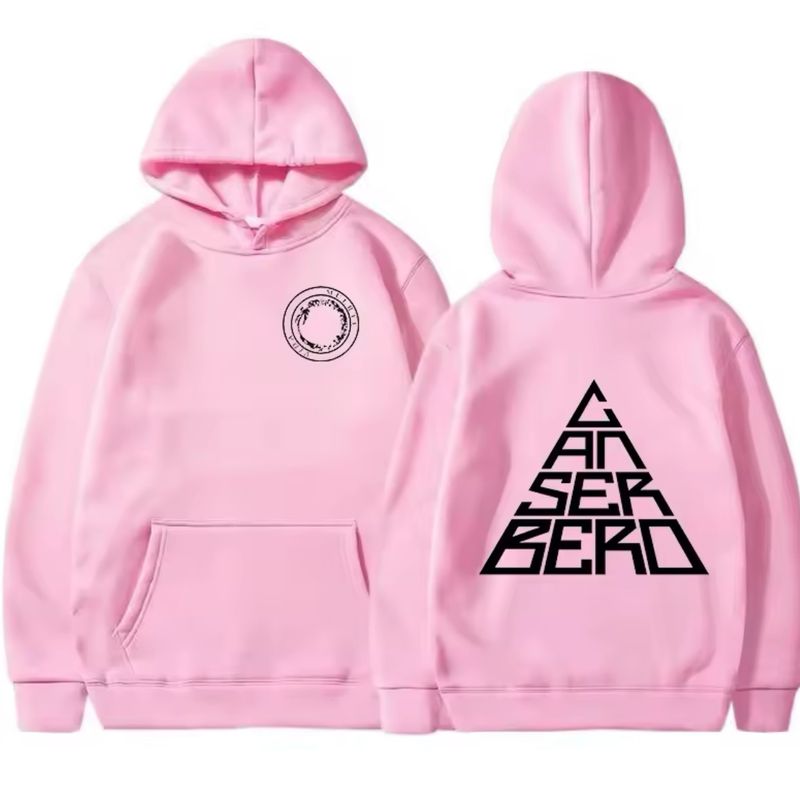 Men's Clothing New Canserbero Hoodie Unisex Cool Casual Y2K Street Fashion Hooded Threaded Sweater_voghion.com