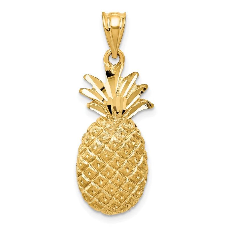 14k Pineapple Charm_voghion.com