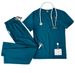 Krankenschwesteruniform, V-Ausschnitt, lässig, dünn, doppellagig, mit Tasche, schnelltrocknend, Arzt-Handwaschkleidung, Handwaschkleidung_voghion.com