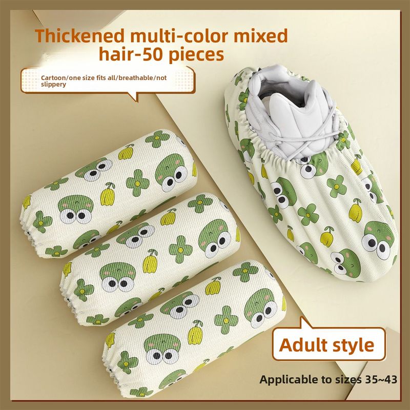 Shoe Home Use, Thickened Wear-resistant Non-woven Fabric, Indoor Disposable, Suitable For Computer Rooms, Students, And_voghion.com