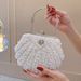 Pearl Shell Bride Evening Clutch Socialite Handbag Handheld Cheongsam Bag For Women_voghion.com
