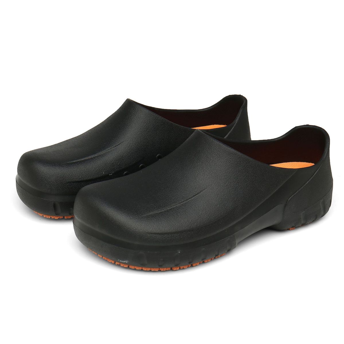 Unisex Non-Slip Work Clogs, Plus Size Chef Nursing Shoes, Comfortable Slip-Resistant Footwear_voghion.com