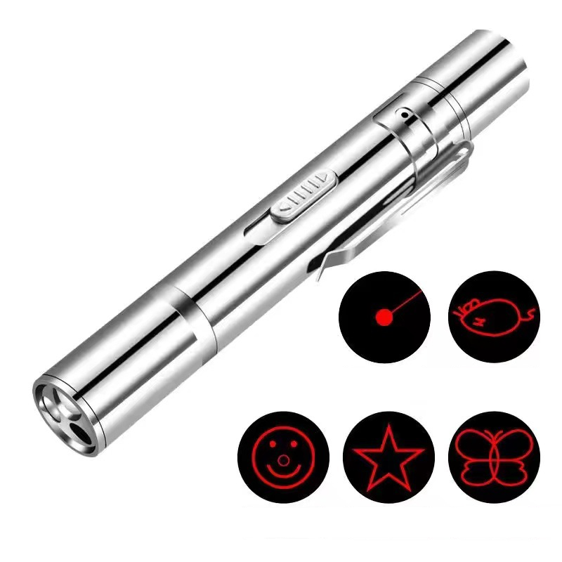 Cat Toy Catstick Laser Pointer Infrared Charging Laser Pointer Undulator Pet Products_voghion.com