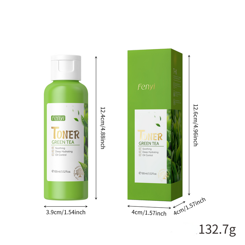 Toners Green Tea Toner 100ml Hydrating High Moisturizing Toner Skin Care Products_voghion.com