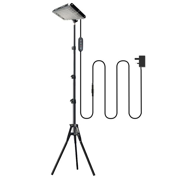 LED Plant Grow Light, Full Spectrum Standing LED Plant Growing Lamps With Timer And Adjustable Tripod Stand,Floor Lights Fit For Indoor Plants Growing_voghion.com