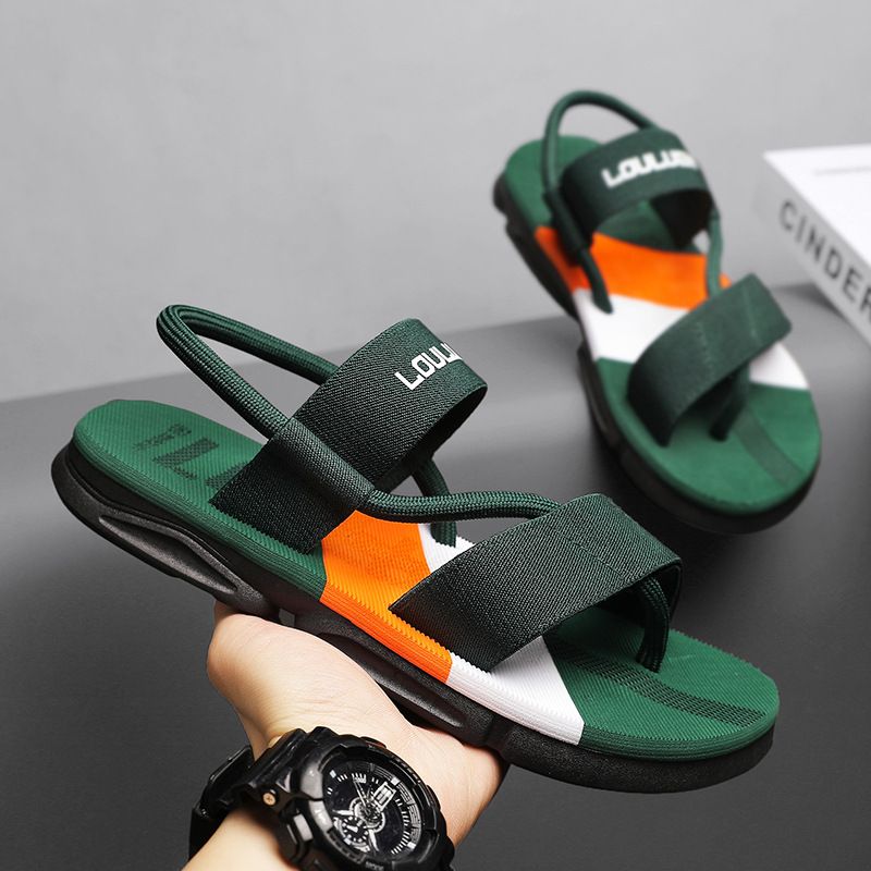 2024 Summer New Beach Sandals, Outerwear Clip on Vietnamese Outdoor Sandals and Slippers, Men's Trend_voghion.com