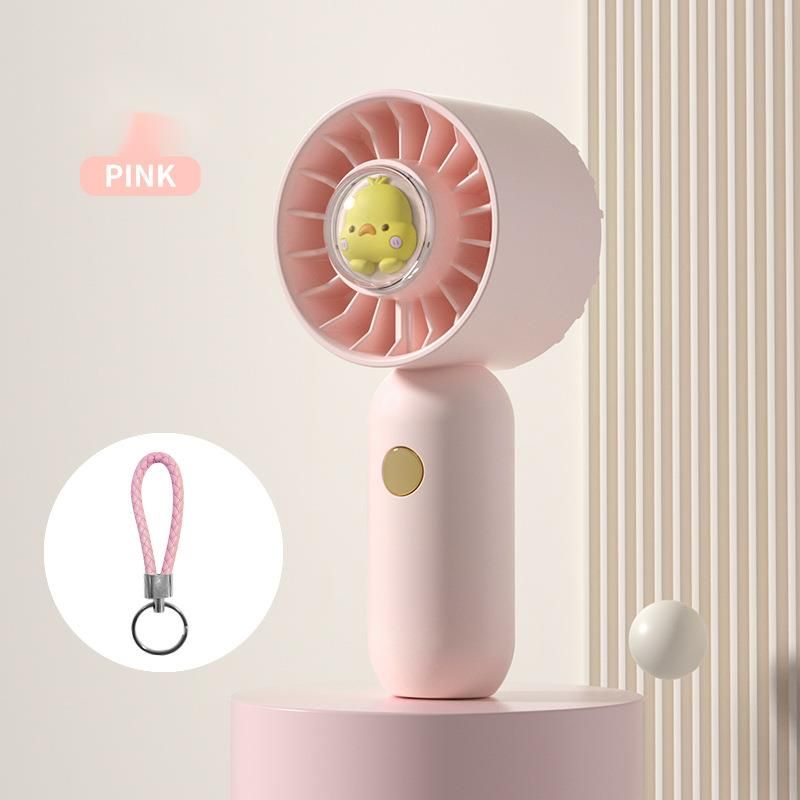 Handheld Portable USB Charging Student Pocket Turbo Mini Desktop Small Fan Gift_voghion.com