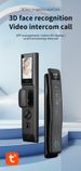 Vollautomatisches Smart Lock, neues Modell S958, Graffiti, visuelle Gegensprechanlage, Cat Eye, großer Bildschirm, APP, Gesichts-ID, Fingerabdruck, Passwort *_voghion.com