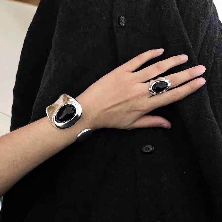 Herr Mas samma obsidianöppna breda ansikte för kvinnors nya kinesiska stil, lätt lyx, nischad exklusiv känsla, atmosfärisk_voghion.com