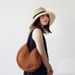 New Straw Bag Large Capacity Straw Bag Woven Bag Single Shoulder Handbag Round Women's Bag Holiday Beach Bag_voghion.com