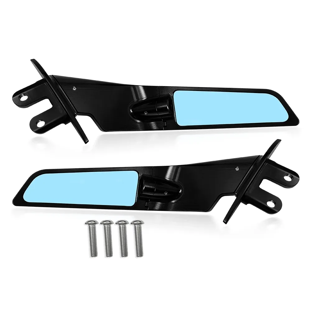 Per T-MAX 500 04-12 TMAX 530 12-19 T-MAX560 2020 Accessori motore Specchietti laterali Stealth Winglets sportivi Specchio Specchio regolabile_voghion.com
