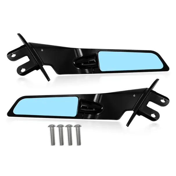 Per T-MAX 500 04-12 TMAX 530 12-19 T-MAX560 2020 Accessori motore Specchietti laterali Stealth Winglets sportivi Specchio Specchio regolabile_voghion.com