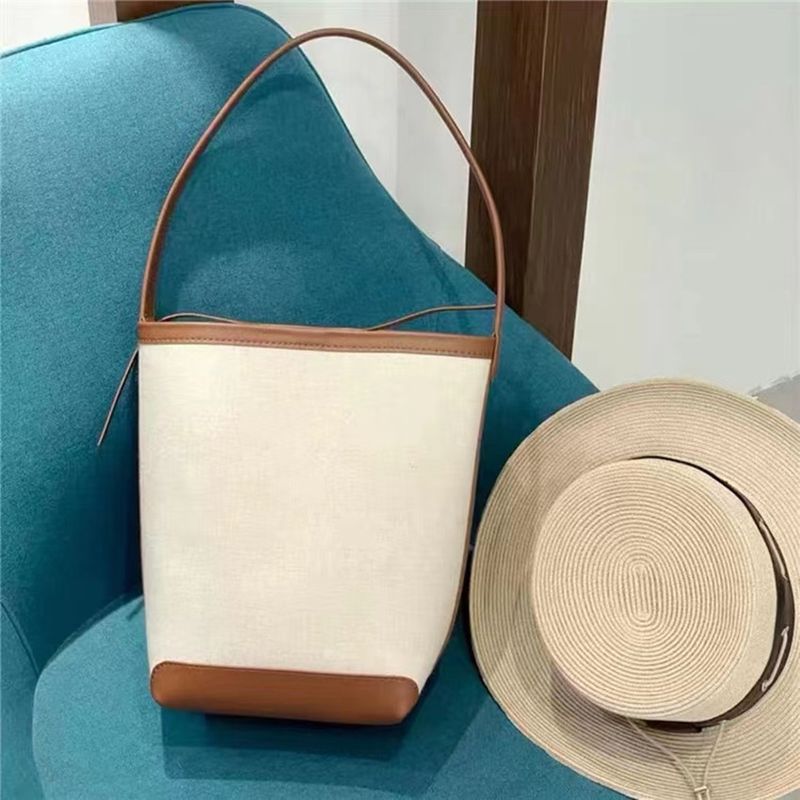Trois fills Korean niche 2024 new minimalist casual single shoulder three-dimensional with contrasting color bag_voghion.com